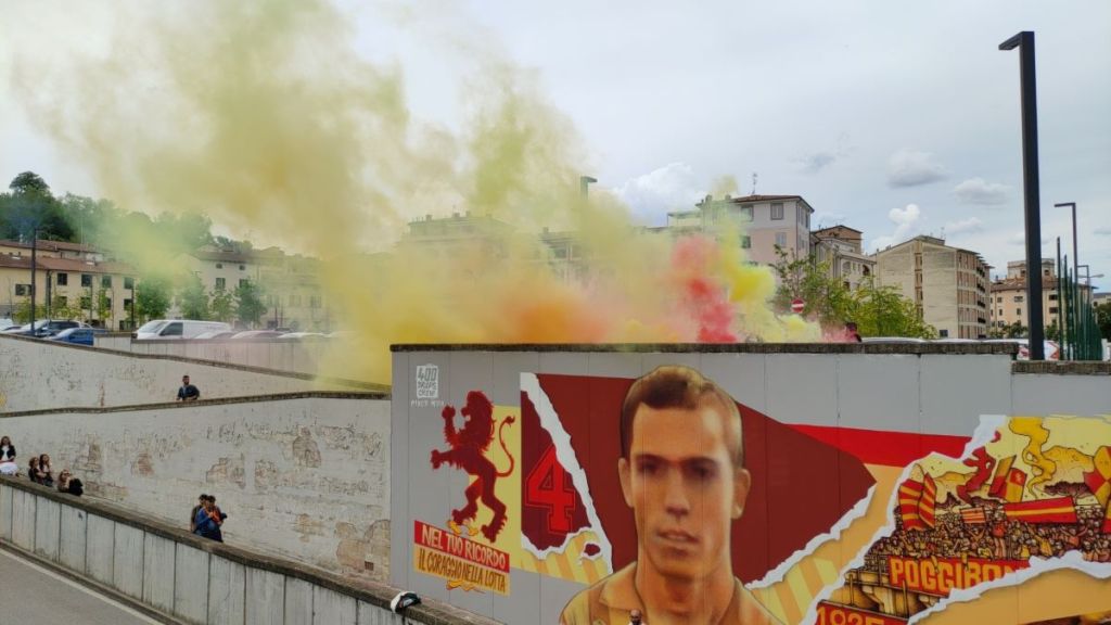 Murales per ricordare Stefano Lotti