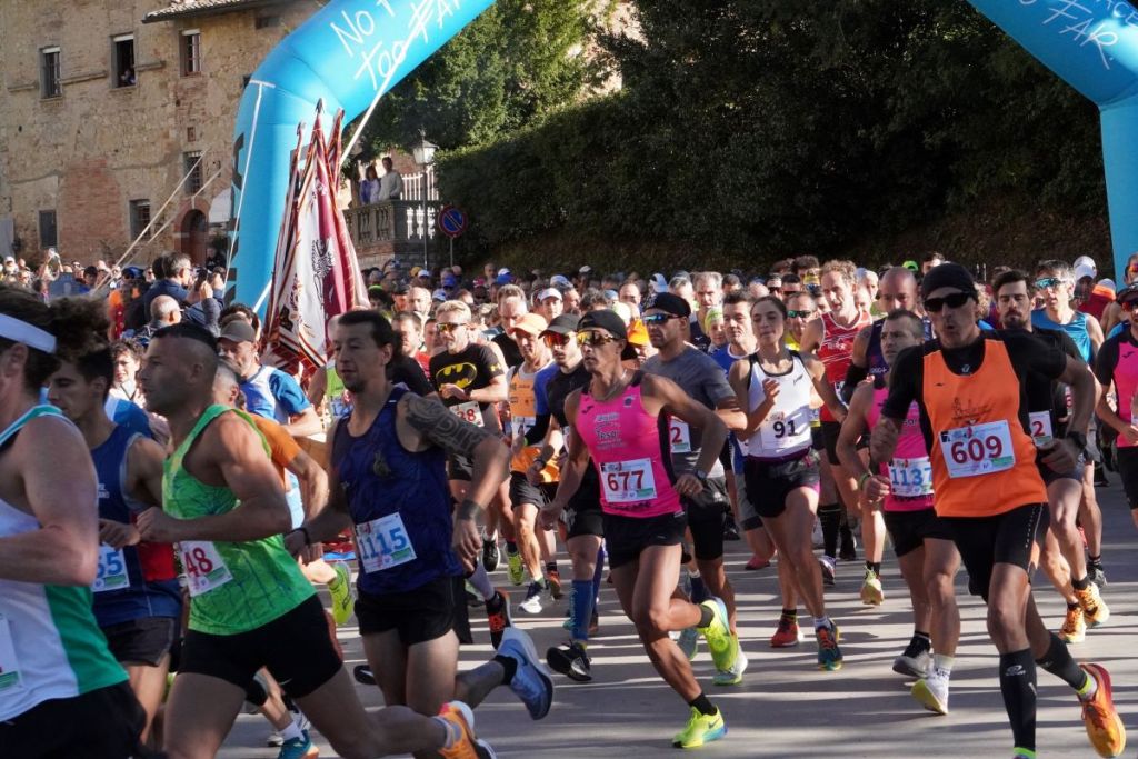 Lorenzo Ricci e Alice Guerra vincono la maratona della MontepulcianoRun