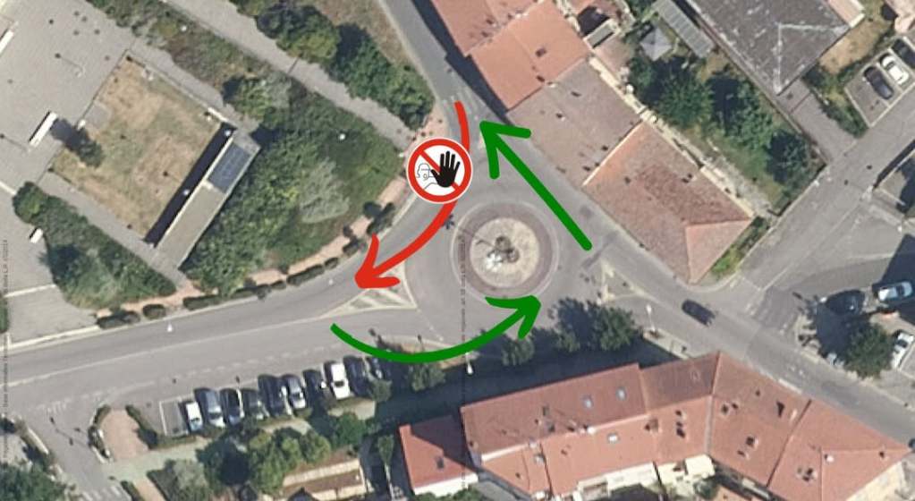 Poggibonsi: da lunedì chiusura temporanea di un tratto di rotonda in via Carducci