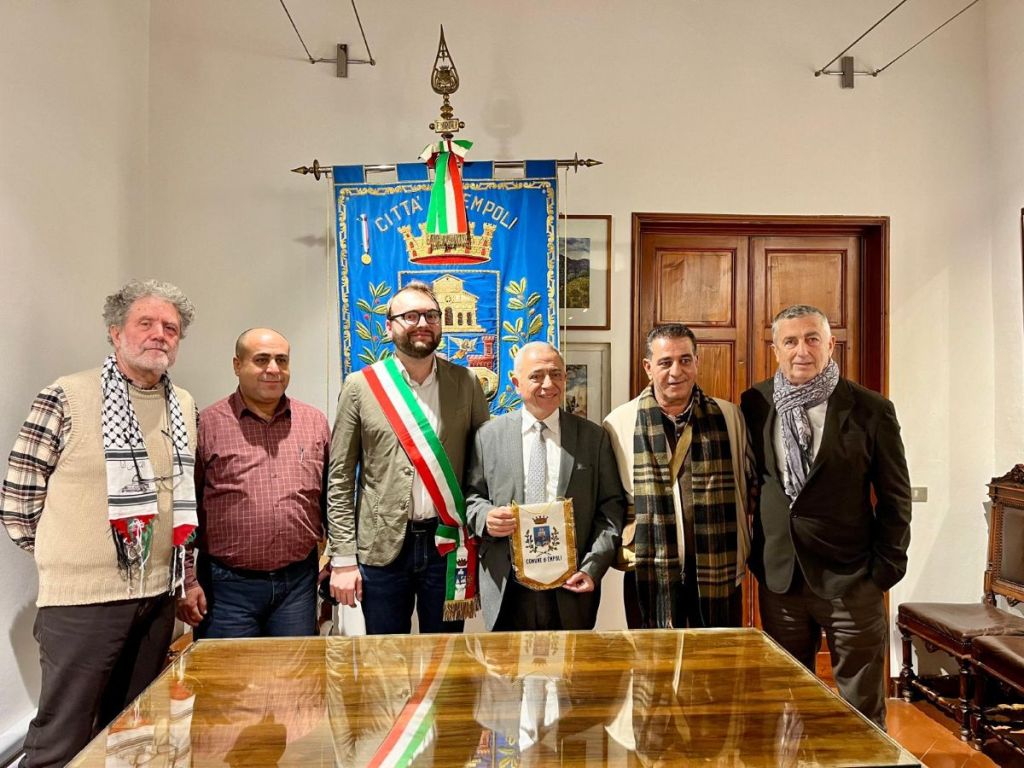 Empoli, visita istituzionale di una delegazione palestinese