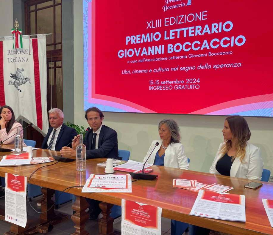 Premio letterario Giovanni Boccaccio, i vincitori e il programma della 43esima edizione