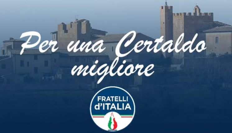 Certaldo, Fratelli d'Italia: 