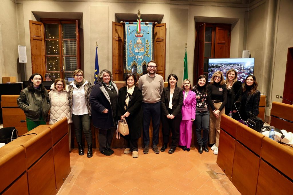 Empoli, Maria Cira d’Antuono e Elettra Badini, presidente e vicepresidente della Commissione Pari Opportunità