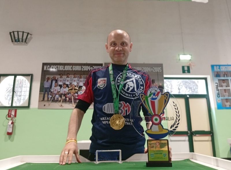 Subbuteo, il ternano Marco Perotti vince la Coppa Italia Cadetti in Toscana