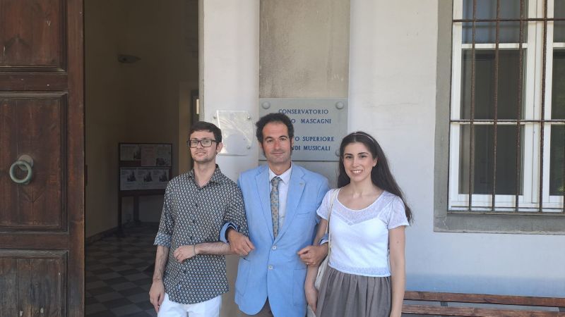Empoli, grande successo per la  scuola pianistica del maestro Cioni