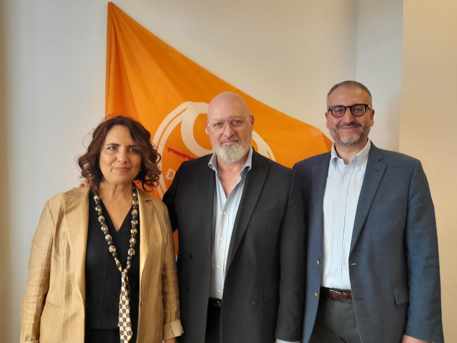 Partecipazione e confronto politico al pranzo del Pd con Stefano Bonaccini