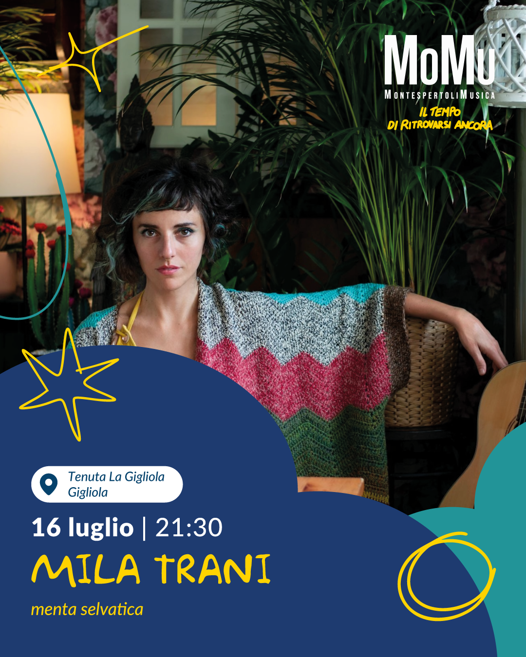 Montespertoli, Mila Trani apre MoMu 2026 con "Menta Selvatica"