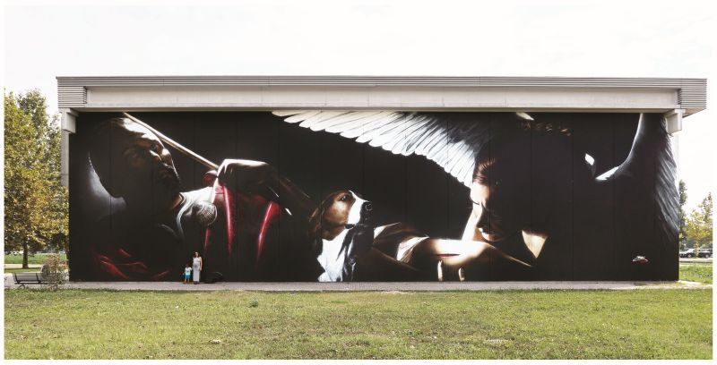 Un murale per la Pace dell’artista Neve: sarà realizzato sulla parete dell’IIS Virgilio di Empoli