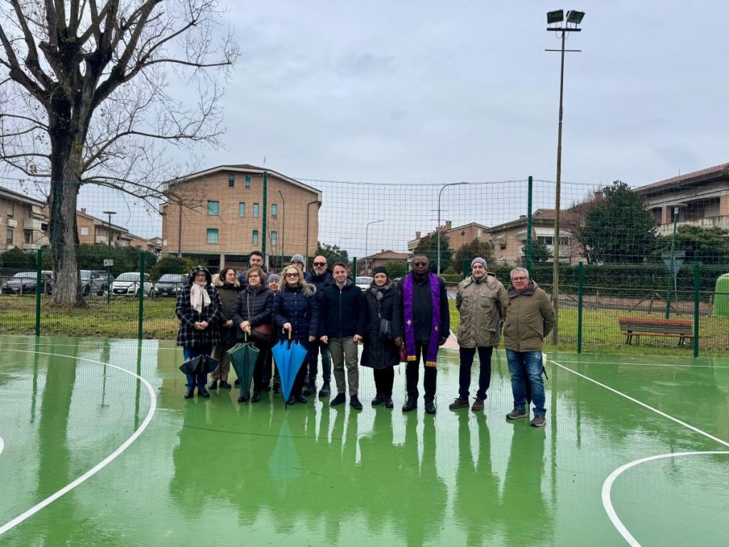 Isola d’Arbia, inaugurata la nuova pista polivalente