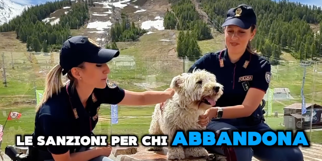 Polizia di Stato, il nuovo spot contro l'abbandono di animali
