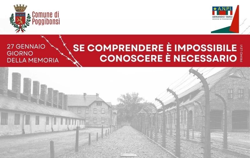 "Conoscere &egrave; necessario": Poggibonsi ricorda la Shoah con Massini e il Treno della Memoria