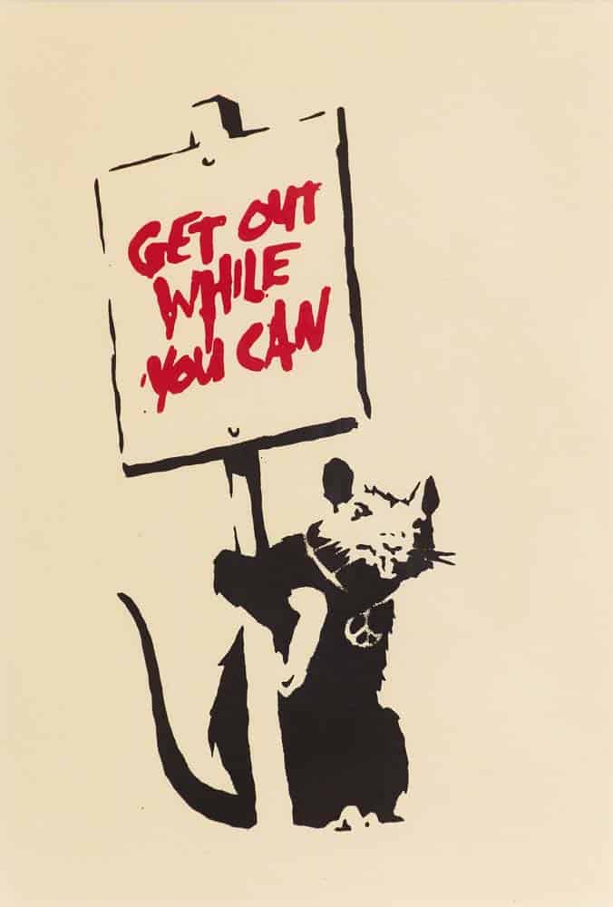 Il Realismo Capitalista di Banksy in mostra a Volterra