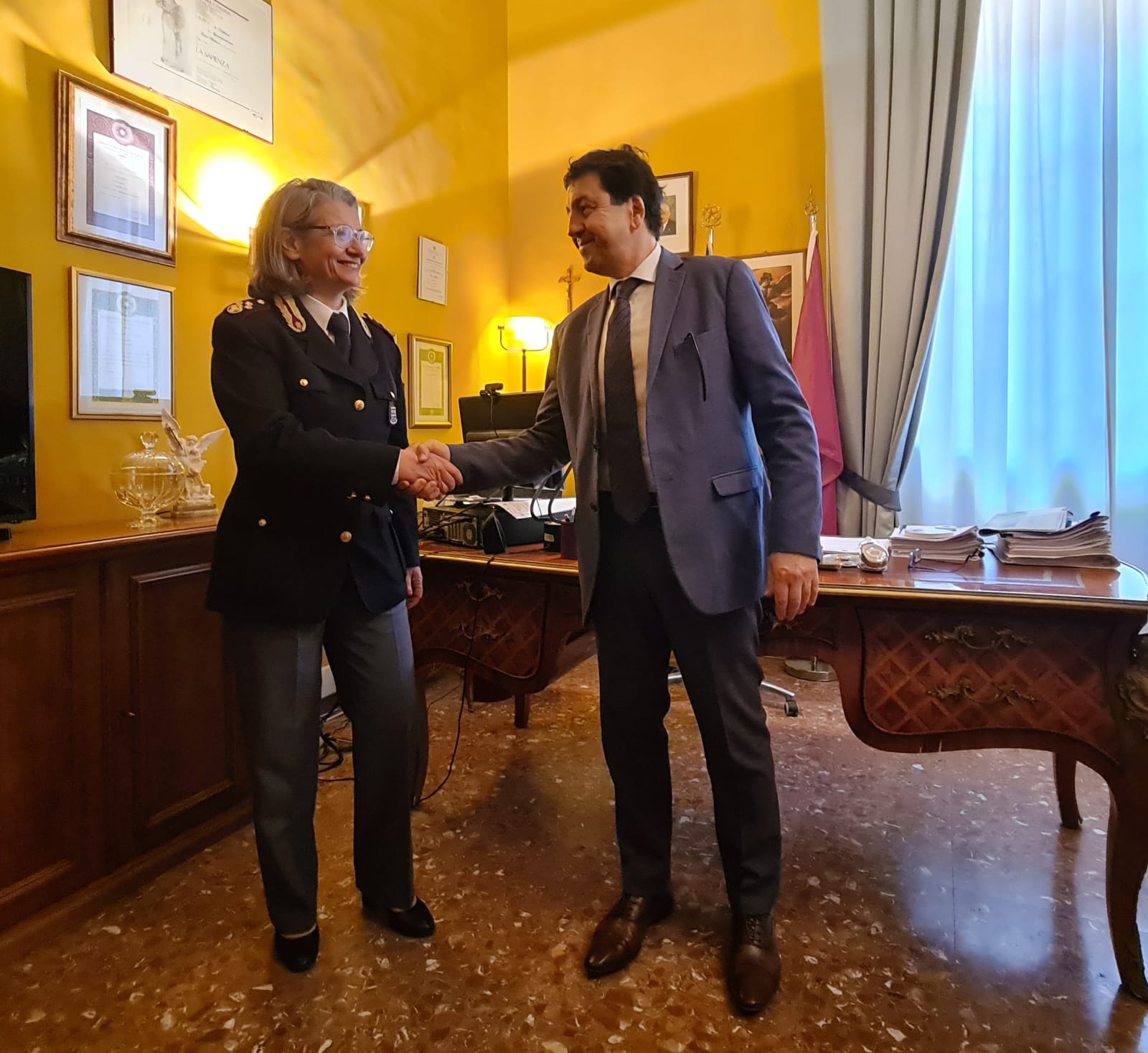 Nuovo Dirigente alla Polizia Stradale di Siena
