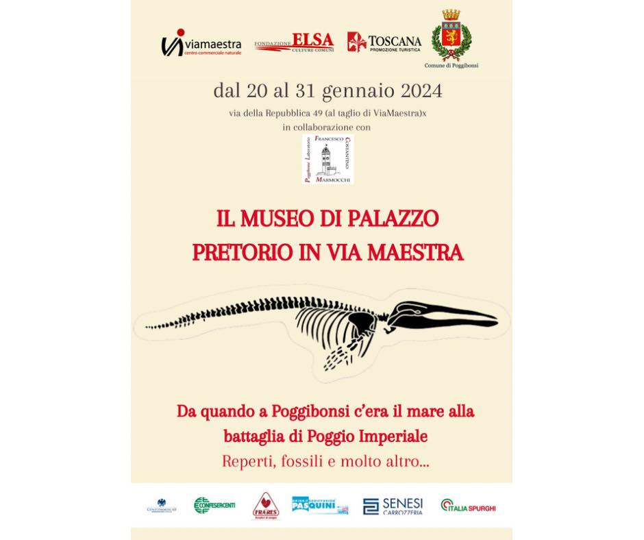 Viamaestra Centro Commerciale Naturale, quando a Poggibonsi c'era il mare