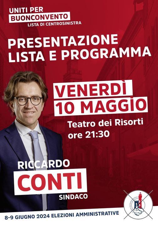 Buonconvento, la lista di Centrosinistra presenta i candidati e il programma elettorale