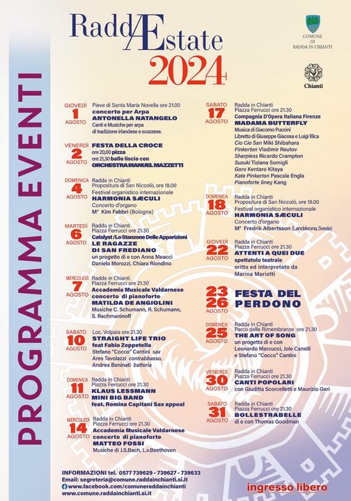 Torna a Radda in Chianti la tradizionale Festa del Perdono