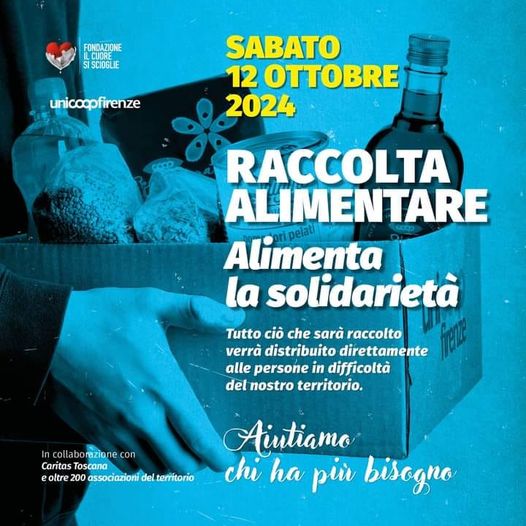 Raccolta alimentare il 12 Ottobre: un gesto di solidarietà per le persone fragili