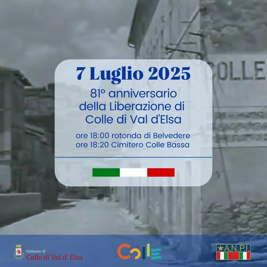 7 luglio 1944: Colle di Val d'Elsa è libera!