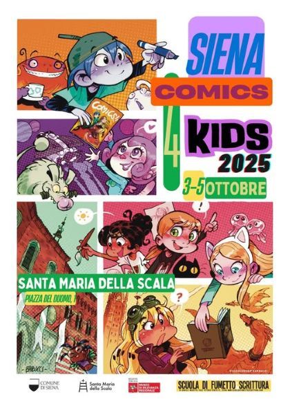 “Siena Comics For Kids”: tutto pronto per la quinta edizione