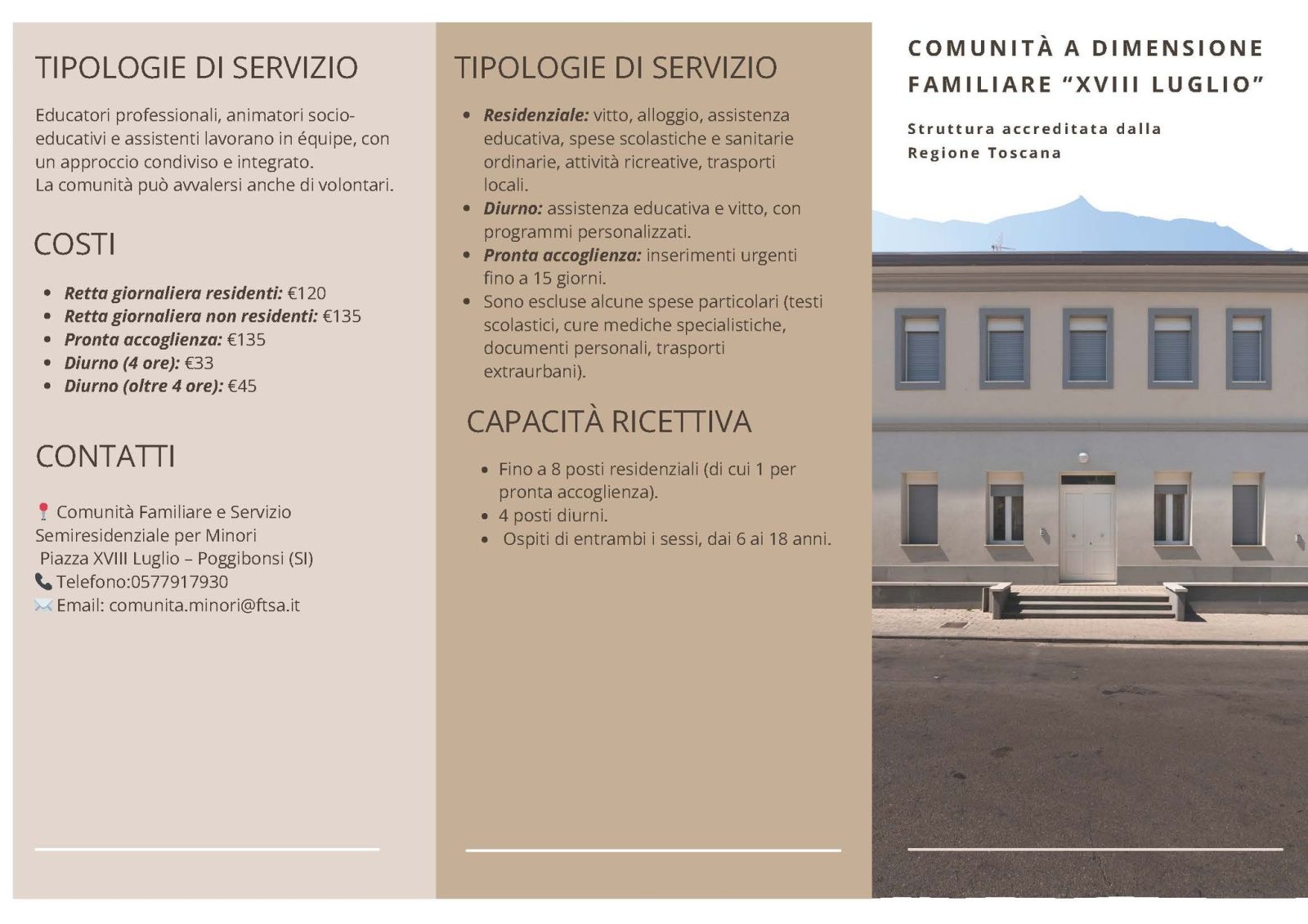 Aperta la nuova comunità per minori: accoglienza e progetti educativi in piazza XVIII Luglio