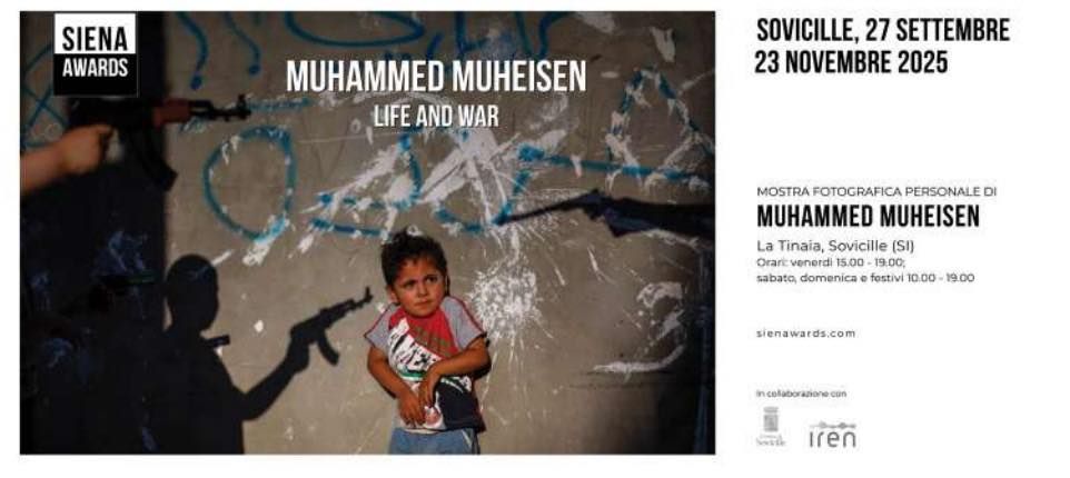 Sovicille si trasforma in una galleria d’arte a cielo aperto con la mostra fotografica del Creative Photo Awards e “Life and War” di Muhammed Muheisen
