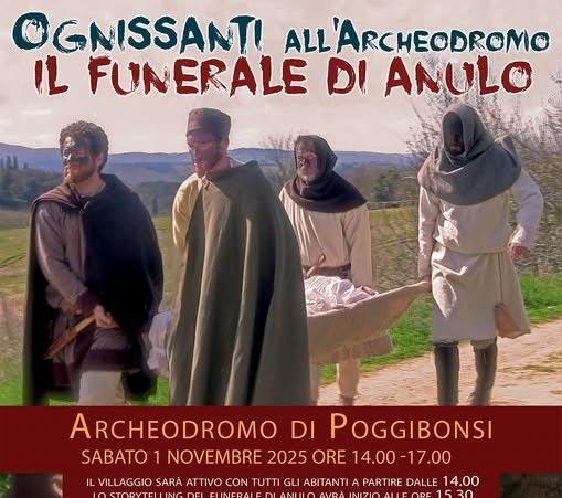 Viaggio nel Medioevo: all'Archeodromo di Poggibonsi si "celebra" il funerale di Anulo