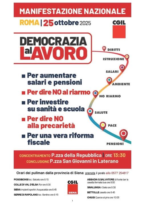  Cgil Siena: “Nella nostra provincia il 10% della popolazione, 26.000 persone, vive sotto la soglia di povertà"