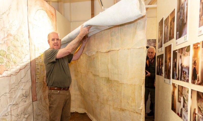 Castelfiorentino, Be.Go. Back 2025, “lo strappo” dell’affresco di Josep Minguell