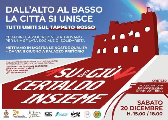 Un weekend natalizio che unisce la citt&agrave; con "SU e GI&Ugrave; CERTALDO INSIEME"