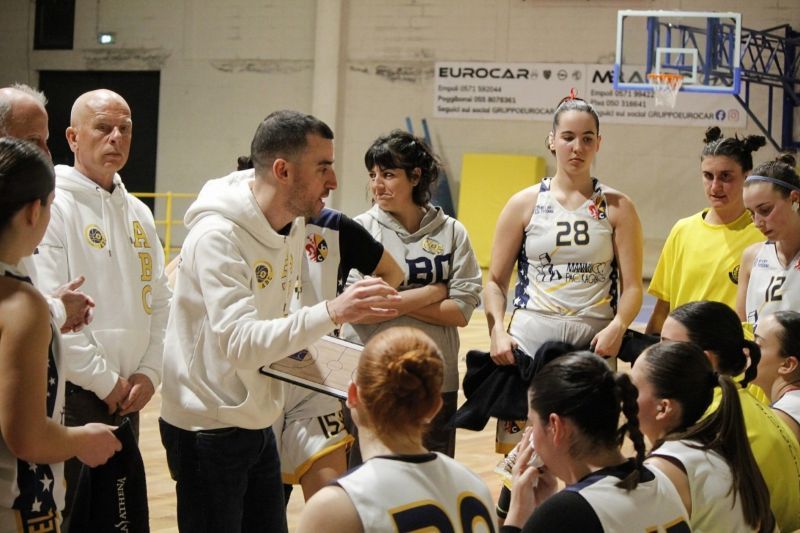 Basket, C Femminile, Pisa amarissima per il Gialloblu