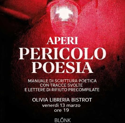 L&rsquo;ironia in versi di Matteo Pelliti: il "Pericolo Poesia" sbarca alla Libreria Olivia