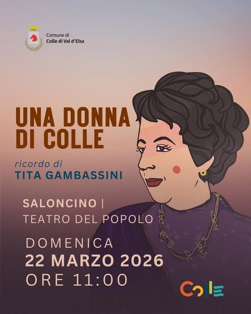 Premio &ldquo;Una donna di Colle&rdquo;: nel 2026 il riconoscimento a Tita Gambassini, storica levatrice della citt&agrave;