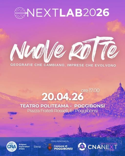 Nuove rotte per le imprese del territorio: il passaggio generazionale al centro del NextLab 2026 a Poggibonsi