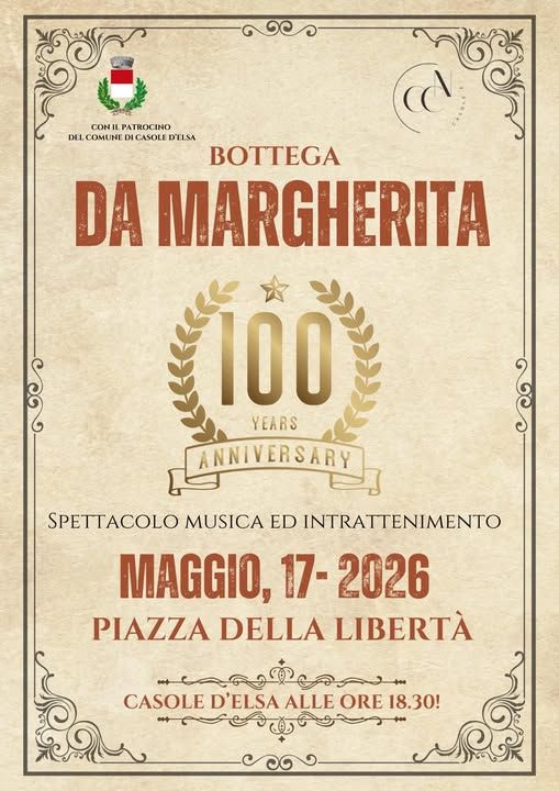 Un secolo di storia nel cuore di Casole: la Bottega &ldquo;Da Margherita&rdquo; festeggia 100 anni