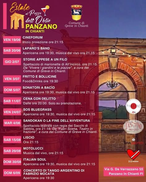 L&rsquo;Estate al Pozzo dell&rsquo;Oblio di Panzano in Chianti riparte con un calendario ricco di eventi