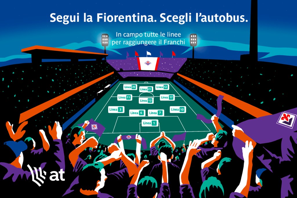 <strong>Segui la Fiorentina. Scegli l’autobus</strong>