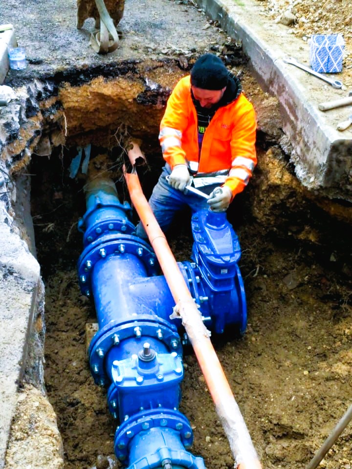 Nuove tubazioni in via Andreuccetti, Boccabarili, Gallurì e Lombardia