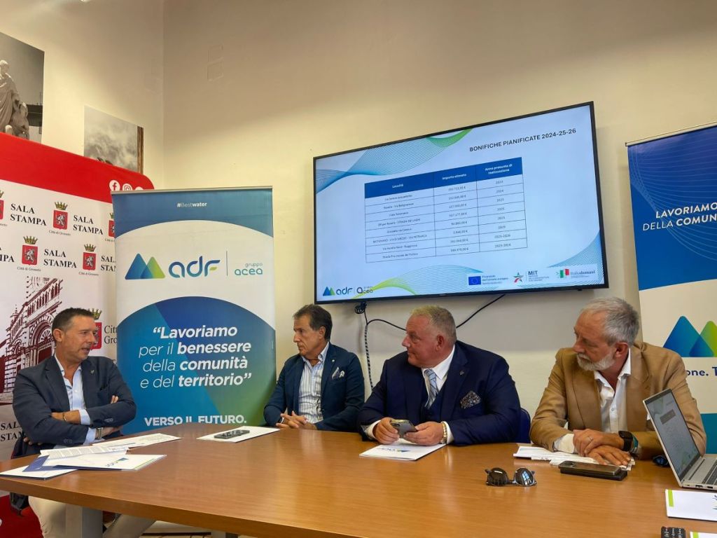 Rete idrica di Grosseto, con il PNRR un masterplan per il futuro della città
