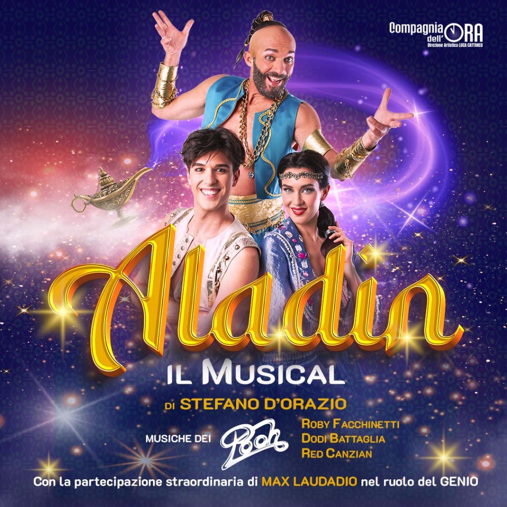Siena, sfilata di vip aspettando “Aladin – Il Musical” con Max Laudadio