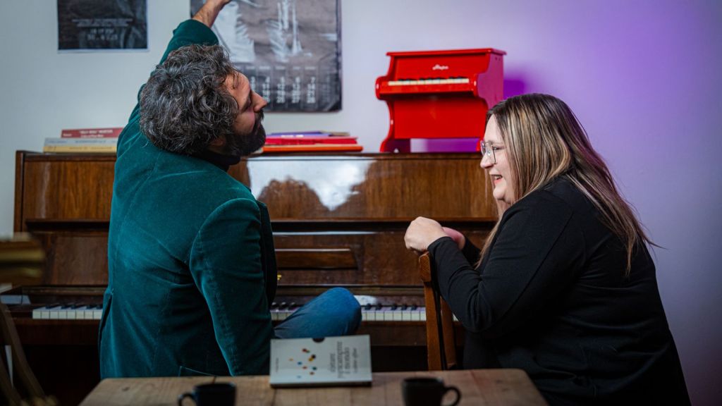L'improvvisazione musicale di Clizia e Angelo sbarca in Umbria