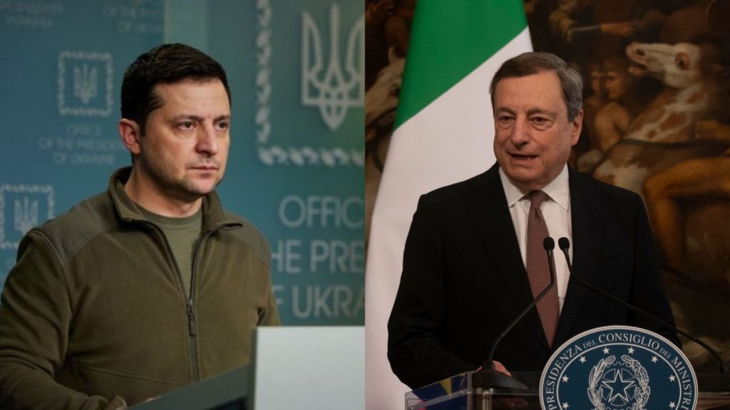 Ucraina, Kiev esamina la proposta di pace di Draghi in quattro tappe