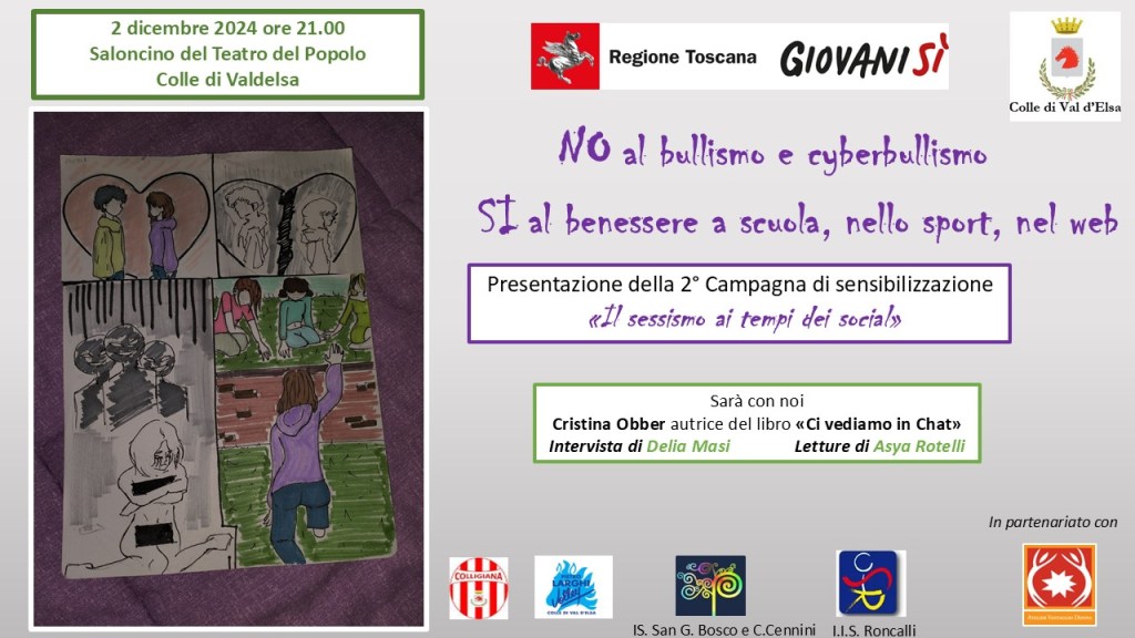 IIS Roncalli-Poggibonsi: No a bullismo e cyberbullismo