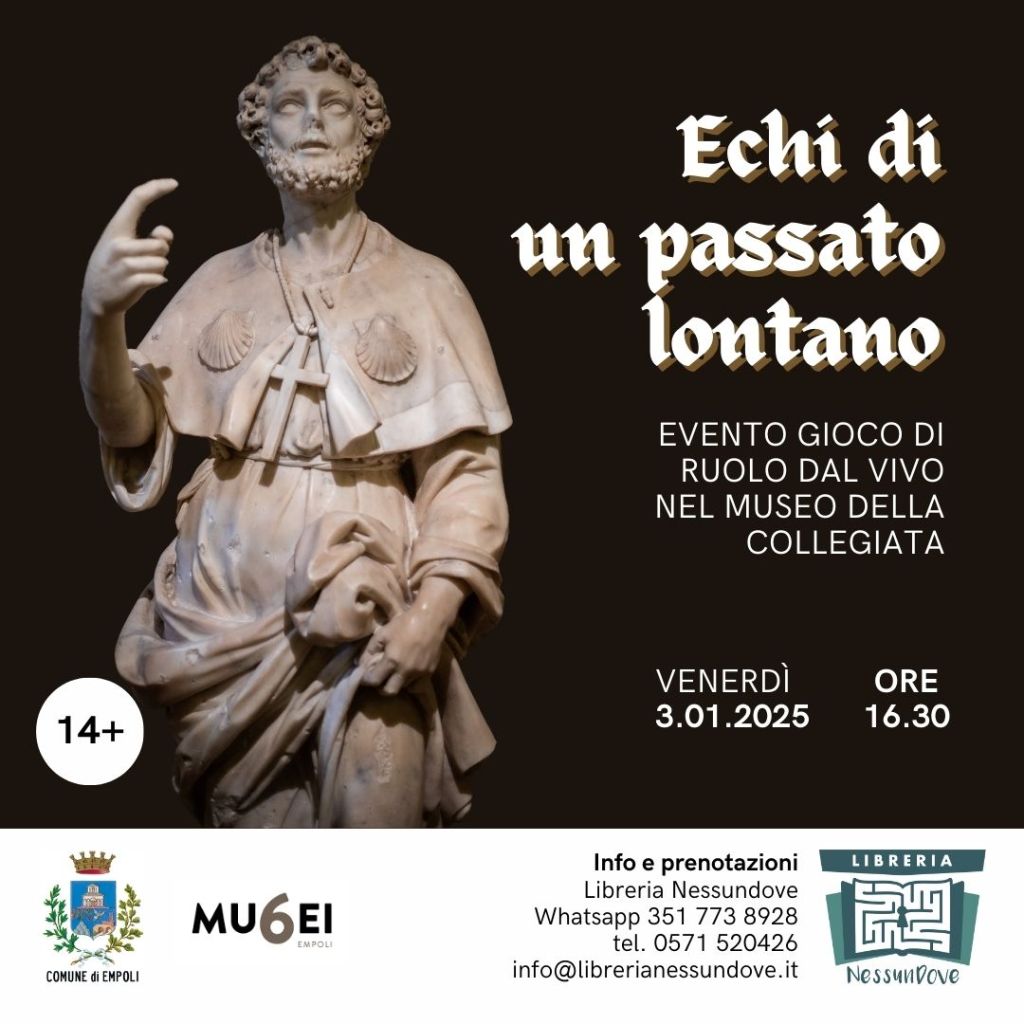 Giochi di ruolo dal vivo nei Musei di Empoli: la novità di inizio anno