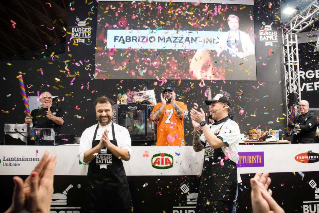 Burger battle 2025: il nuovo campione dell'hamburger Gourmet è Fabrizio Mazzantini