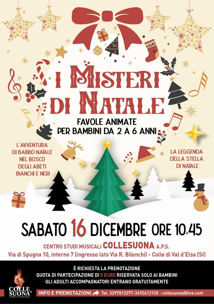 A “ColleSuona” arrivano le Favole Animate