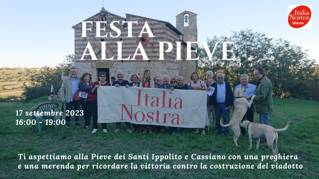 Italia Nostra Siena, festa alla Pieve dei Santi Ippolito e Cassiano