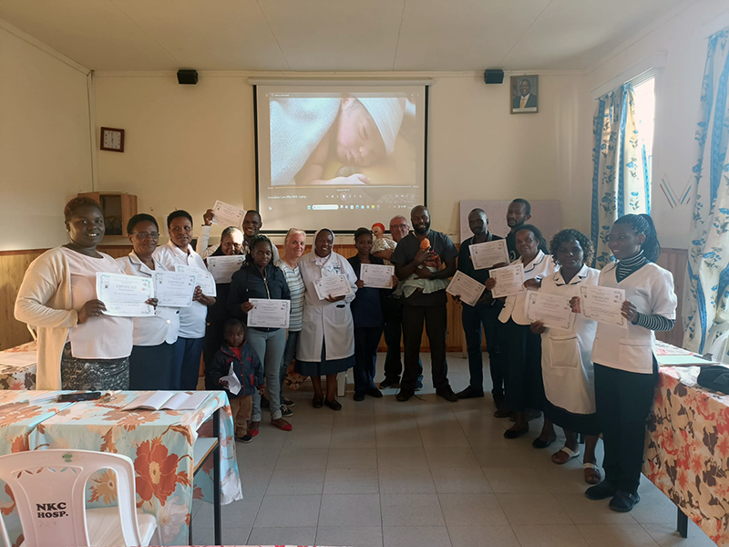 Aou Senese protagonista in Kenya per la formazione del personale sanitario in ambito neonatale