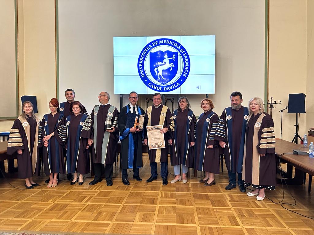 A Simone Grandini il titolo Doctor Honoris Causa