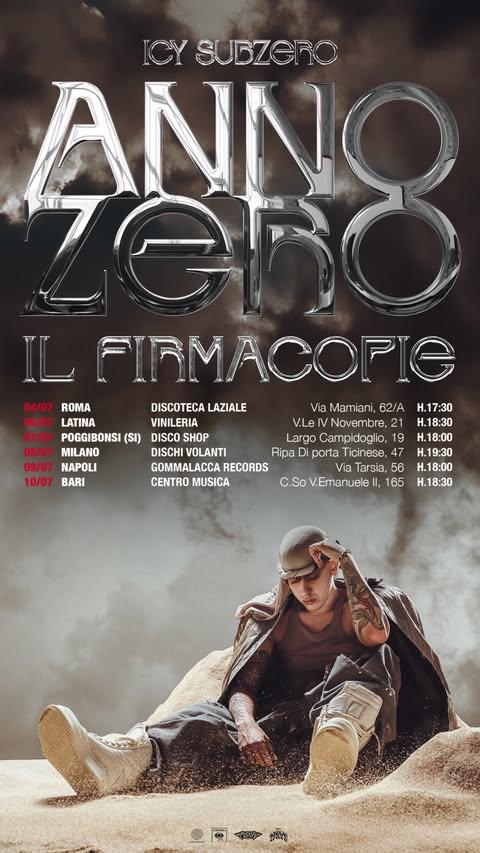 Icy Subzero: Firmacopie a Poggibonsi il 7 Luglio