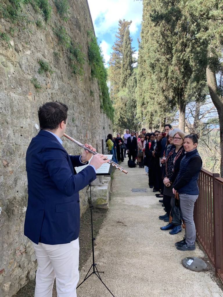 San Gimignano, inaugurata la Passeggiata Poetica